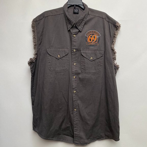 Bike Week Vest Light Weight Sz 3XL - Picture 1 of 7